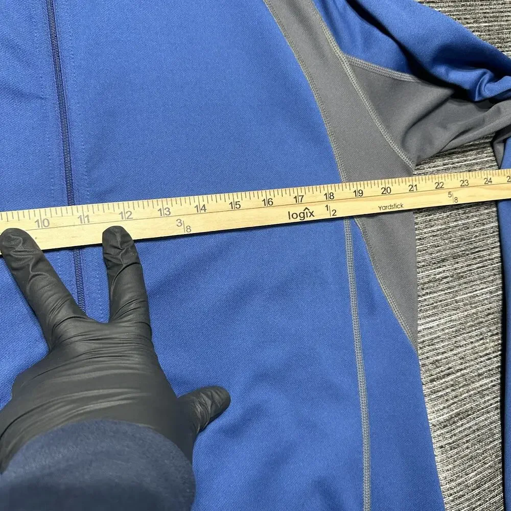 Novara Jacket Men's M Blue Full Zip Stretch Bike Cycling